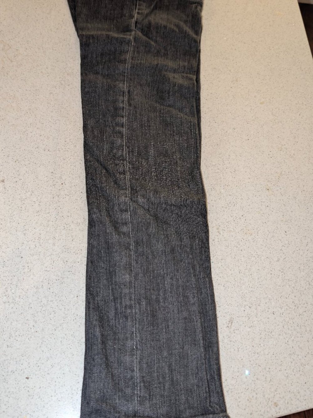 Levi's 511 Charcoal Grey Men's 34" W x 32" L Slim-Fit Flared Leg Jeans